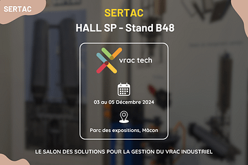 Rendez-vous au Salon VRAC TECH!