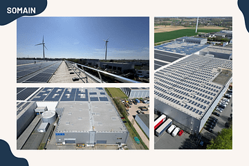 Garde-corps autoportant installé pour une protection collective durable.